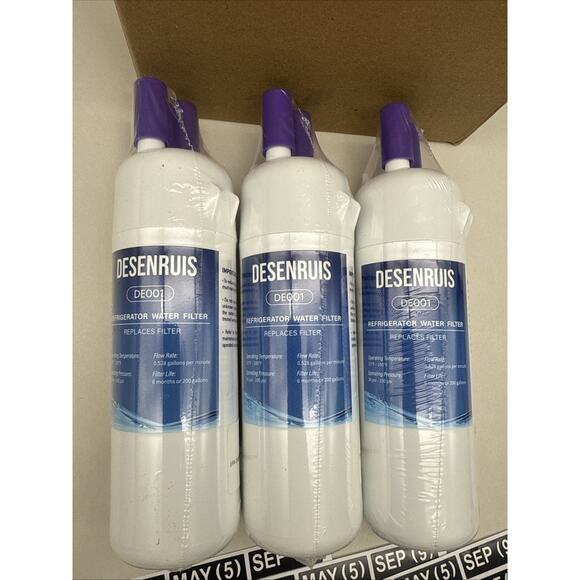 Desenruis DE001 Replacement Refrigerator Filter1 For W10295370A W10295370 - 3 Pk - Picture 4 of 13